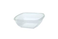 SALADEBOWL 375ml 4KANT TRANSPARANT  500st